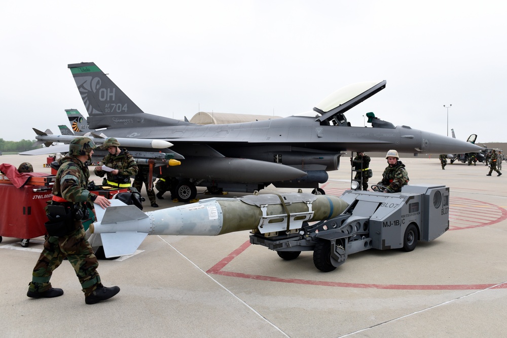 180FW Conducts Chemical Warfare Exercise