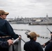 USS Harpers Ferry Departs San Diego