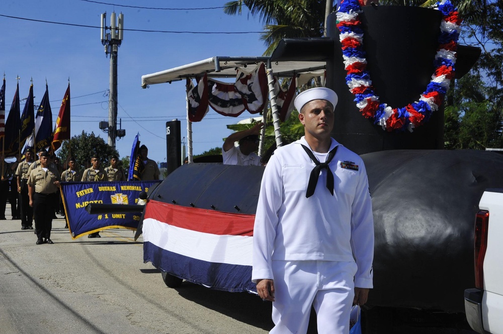 CSS-15 Sailors Participate in Malojloj Parade