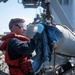 Sailors aboard USS Harpers Ferry Conduct Maintenance