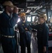 Sailor aboard USS Harpers Ferry Stands Watch