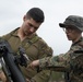 U.S. Marines participate in the opening ceremony for Southern Jackaroo