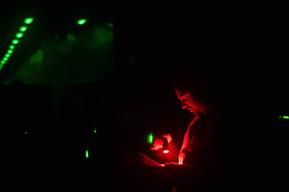 USS Harpers Ferry Conducts Well Deck Operations