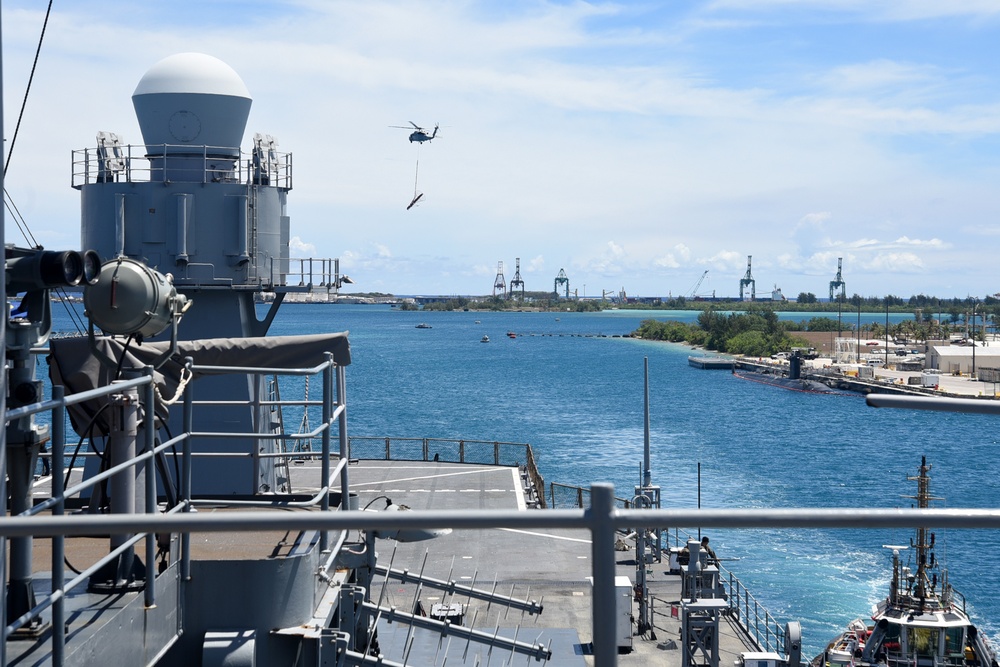 Blue Ridge/7th Fleet Team Returns to Guam