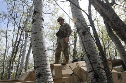 Brig. Gen. Lazaroski Surveys an ACE