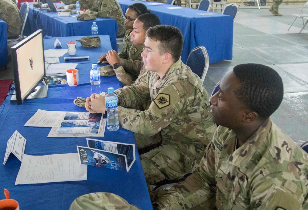 Service Members participate in Best Cyber Warrior Challenge at Camp Arifjan