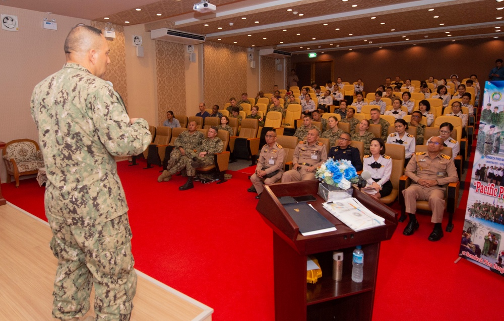 Final Mission Stop For Pacific Partnership 2019 Thailand: HADR Knowledge Exchange