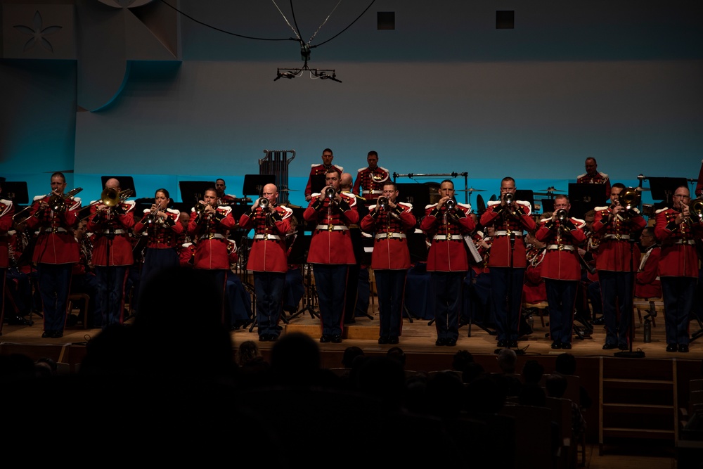 History in the making: “The President’s Own” United States Marine Band visits Japan for first time