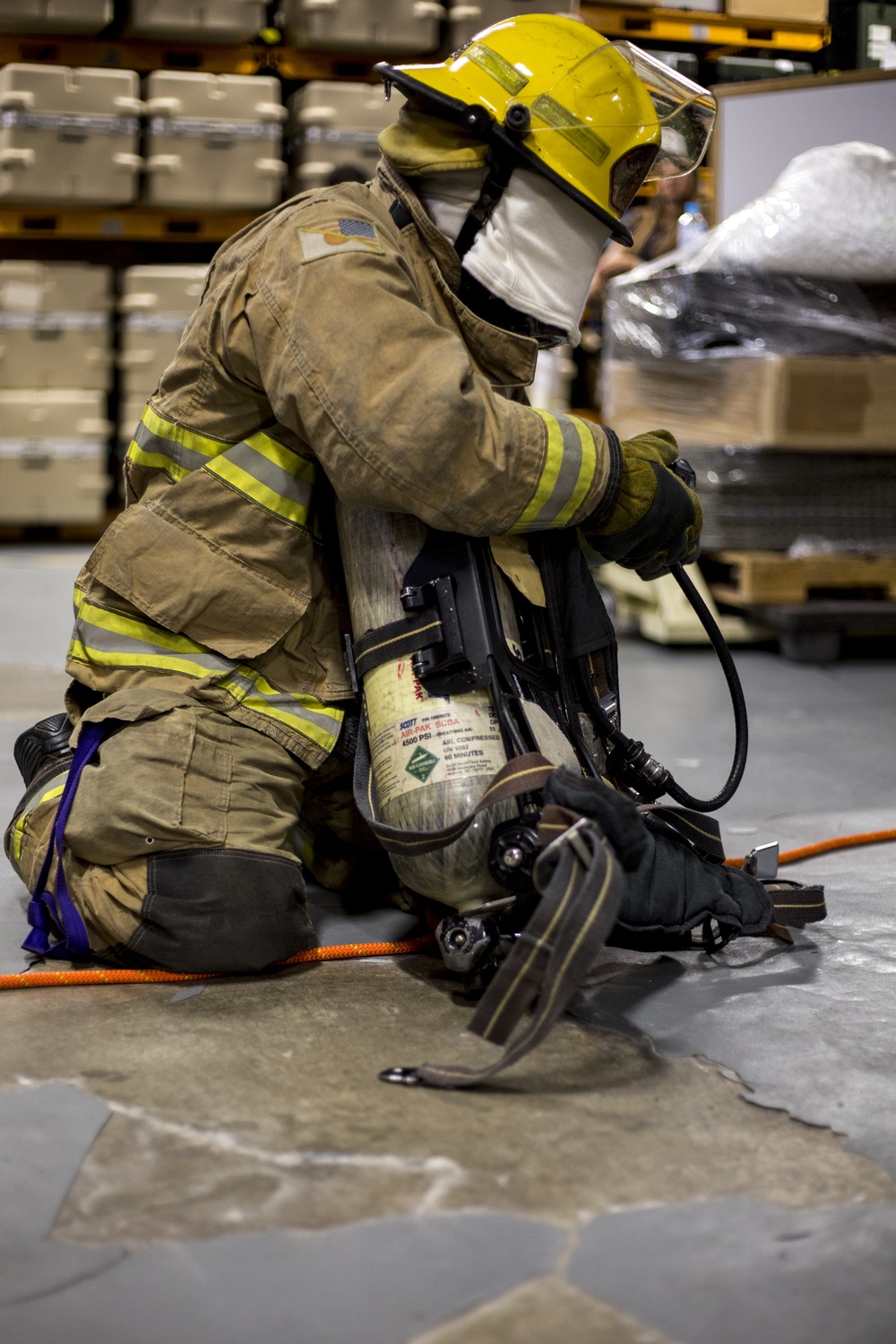 Real life scenarios train firefighters to be ready in any situation