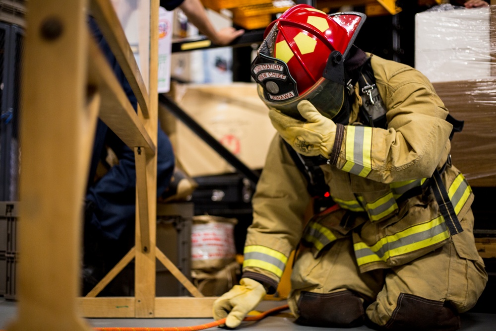 Real life scenarios train firefighters to be ready in any situation