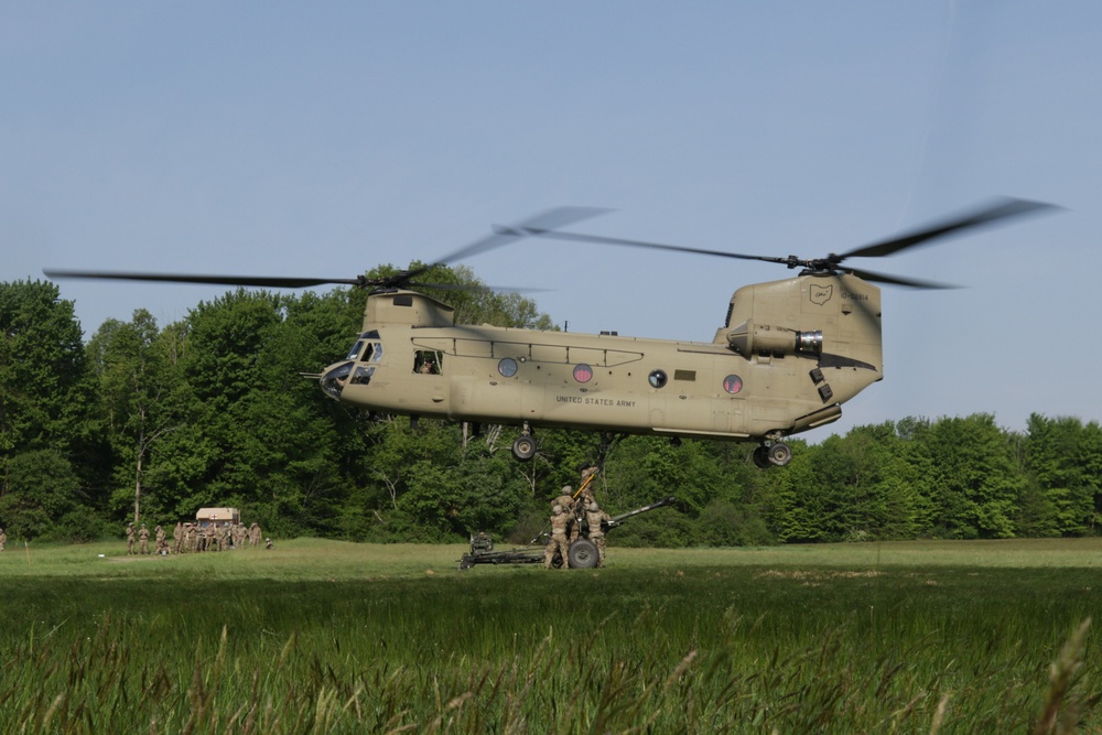 Ohio Army National Guard conducts sling load operations