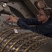 Gas Turbine Systems Technician Mechanical Fireman Azia Martinez performs maintenance on the gas turbine engine aboard the Arleigh Burke-class guided-missile destroyer USS Momsen (DDG 92).