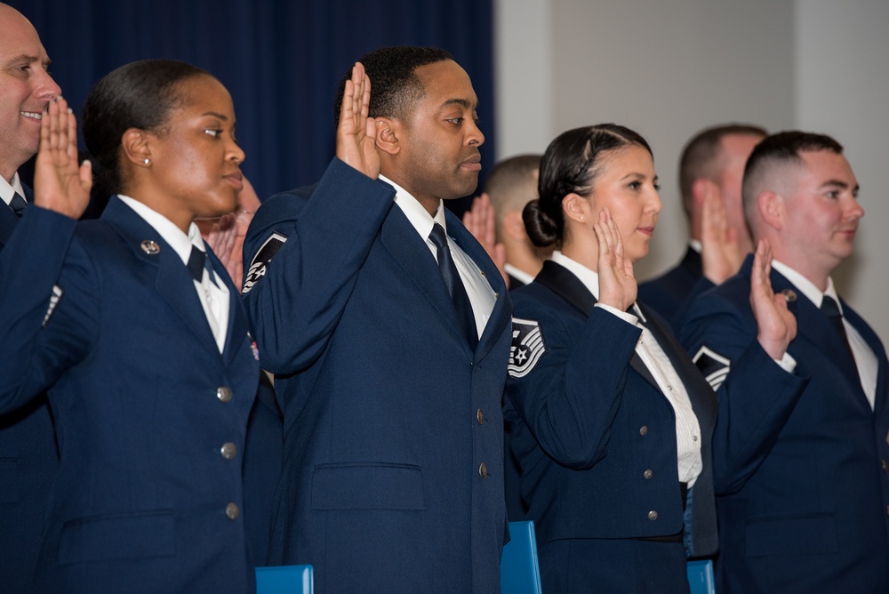 Liberty Wing inducts newest master sergeants