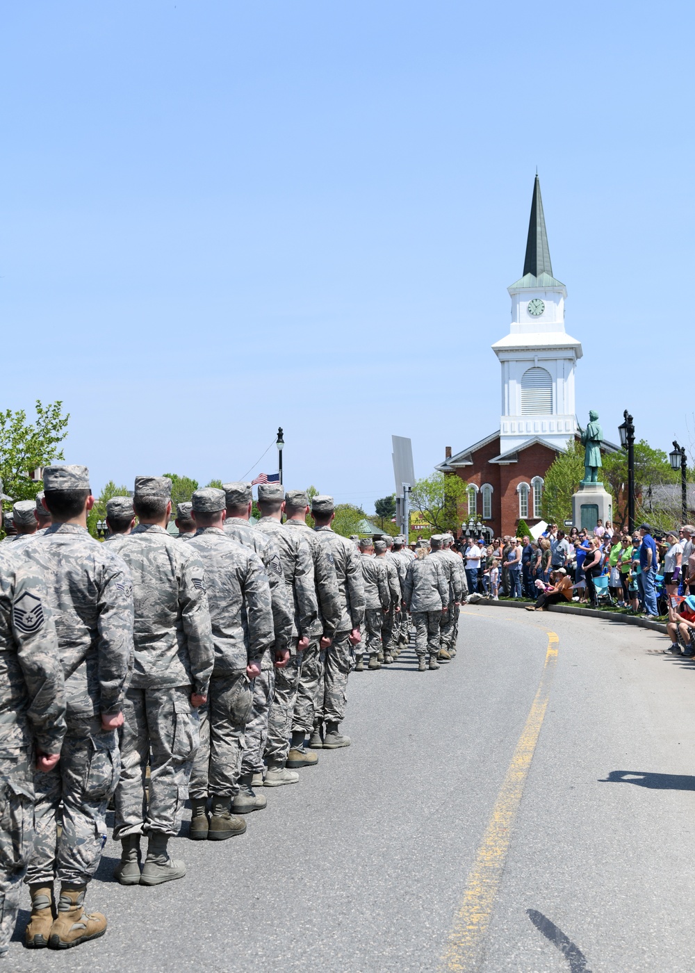 104th Fighter Wing participates in Westfield 350th Anniversary Parade