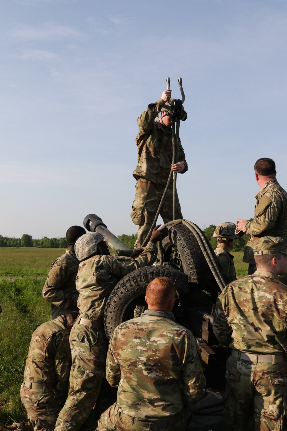 Ohio Army National Guard conducts sling load operations