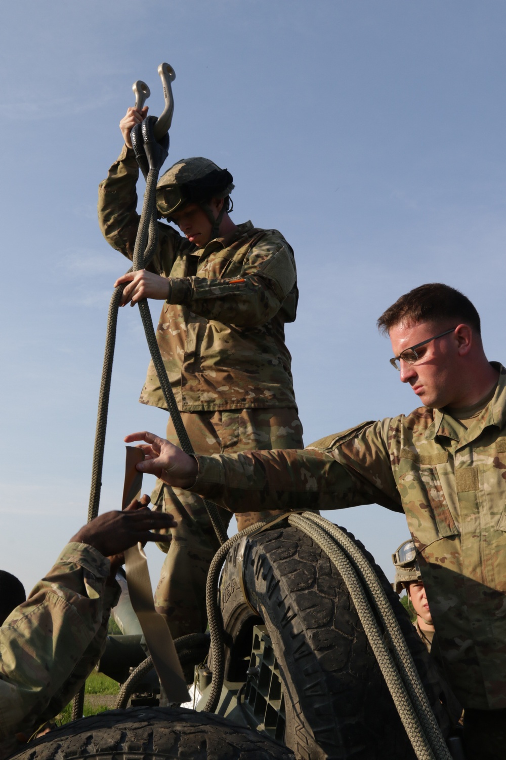 Ohio National Guard conducts sling load operations