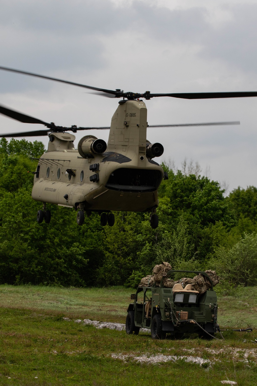 173rd IBCT (A) utilizes Army Ground Mobility Vehicle during Immediate Response 19