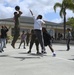 Bringing the Challenge to Challenger: Marines Run P.E. Class