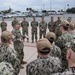 VADM McCULLOM Addresses CRF Reserve Commanders during Leadership Symposium onboard NOLF Imperial Beach.