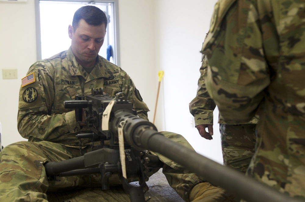 Soldiers hone their weapons skills in Gunnery Exercises