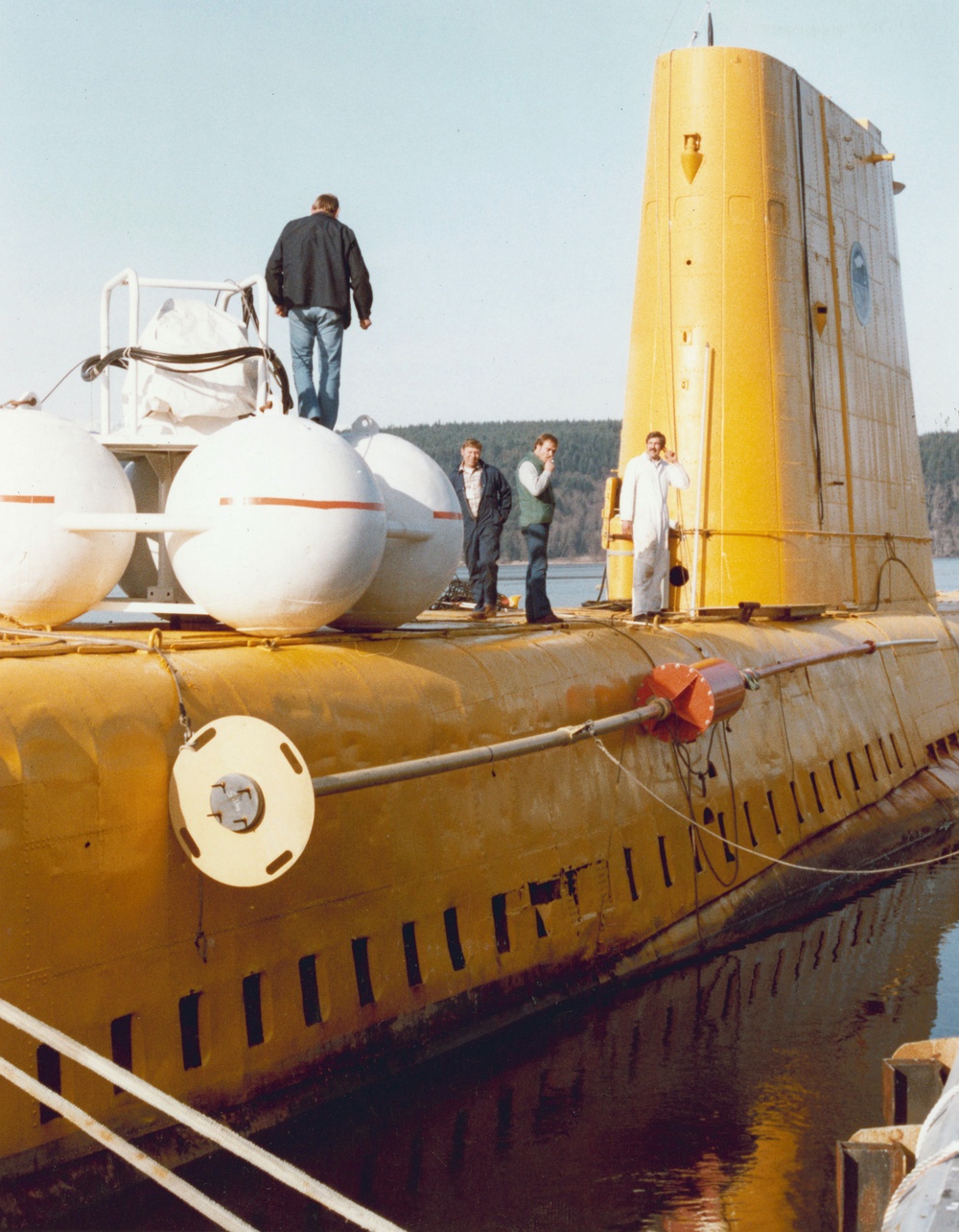 Ex-USS Menhaden - the Navy's &quot;yellow submarine&quot;