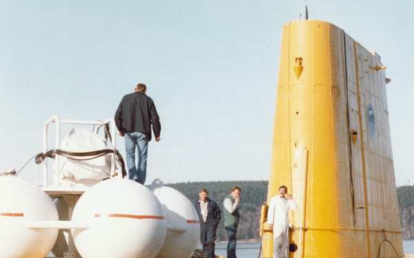 Ex-USS Menhaden - the Navy's "yellow submarine"