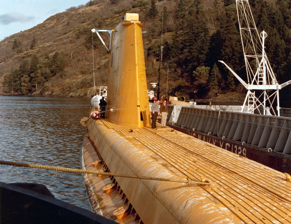 Ex-USS Menhaden - the Navy's &quot;yellow submarine&quot;