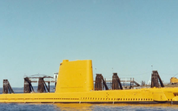 Ex-USS Menhaden - the Navy's "yellow submarine"