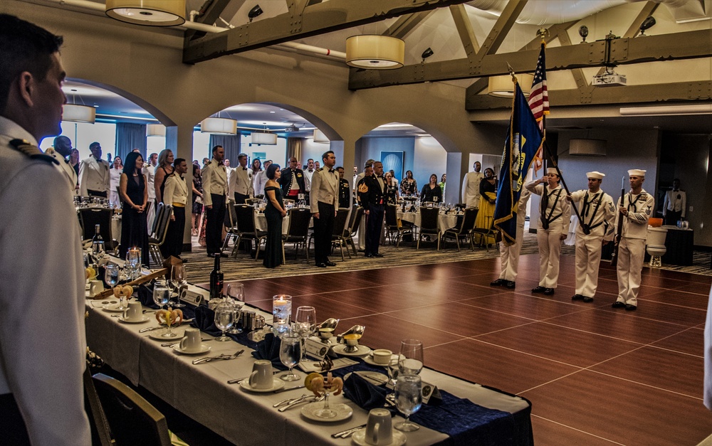 Coastal Riverine Force Hold a Dining Out with VADM McCullom onboard NASNI.