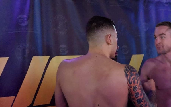 NIOC Sailor fights in MMA Match