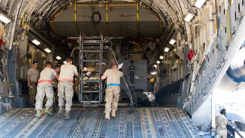 C-17 Globemaster III supports Bomber Task Force deployment