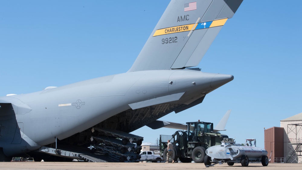 C-17 Globemaster III supports Bomber Task Force deployment