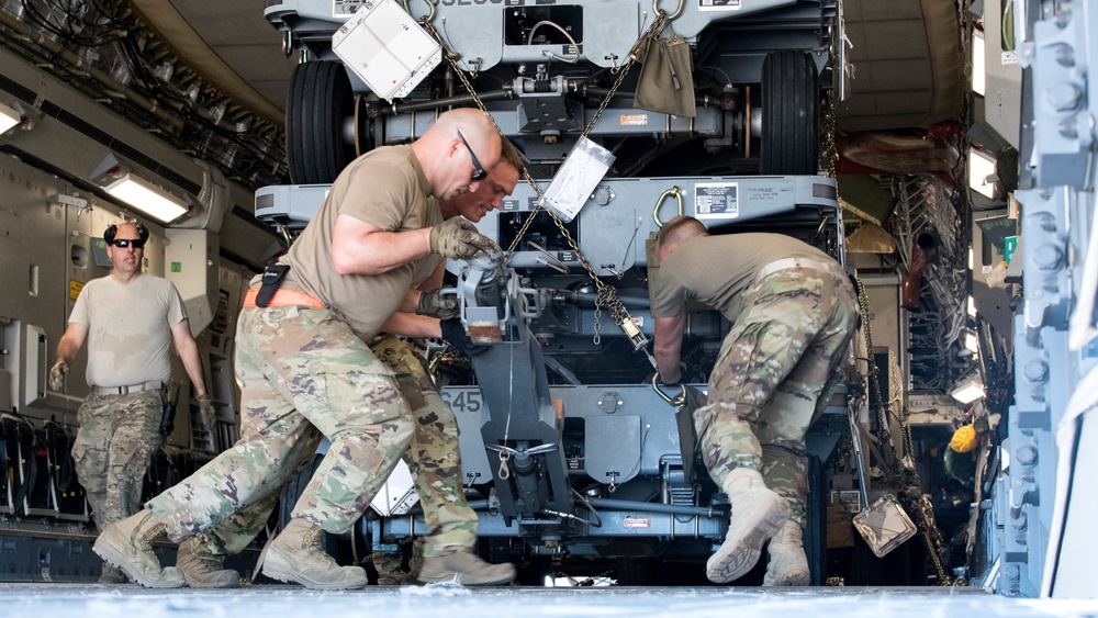 C-17 Globemaster III supports Bomber Task Force deployment