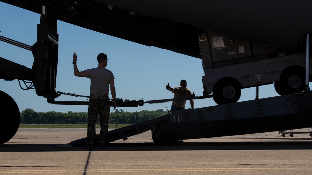 C-17 Globemaster III supports Bomber Task Force deployment