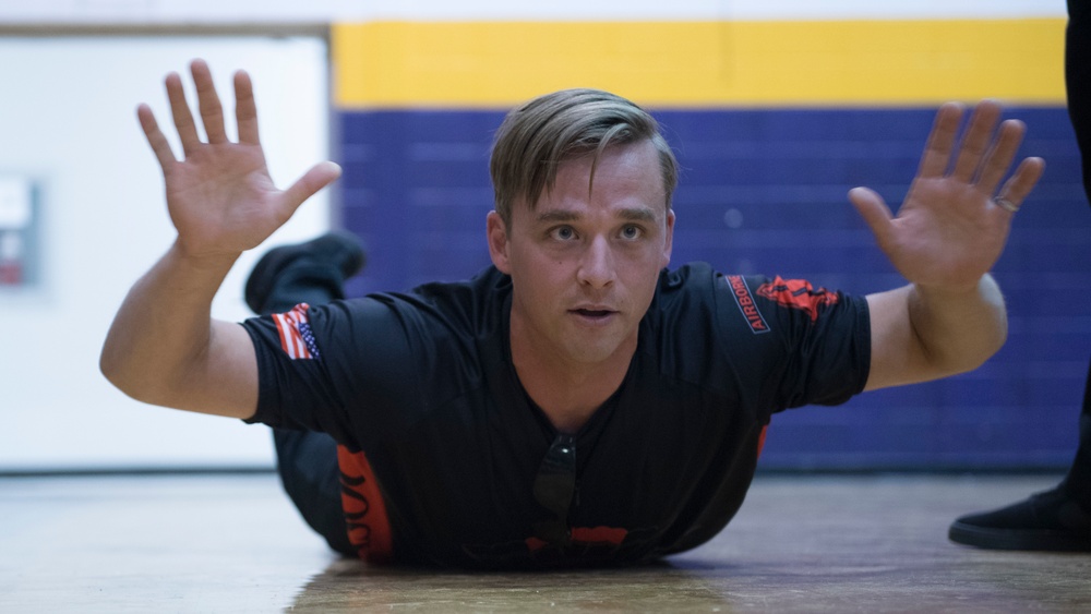 Black Daggers and F-35 Team local high schools