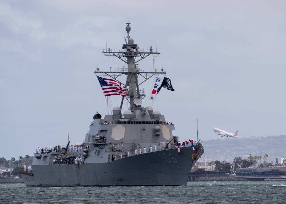 USS Stockdale returns to San Diego