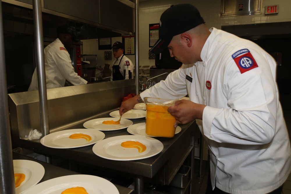 82nd Airborne Division hosts 3rd annual Chef Competition