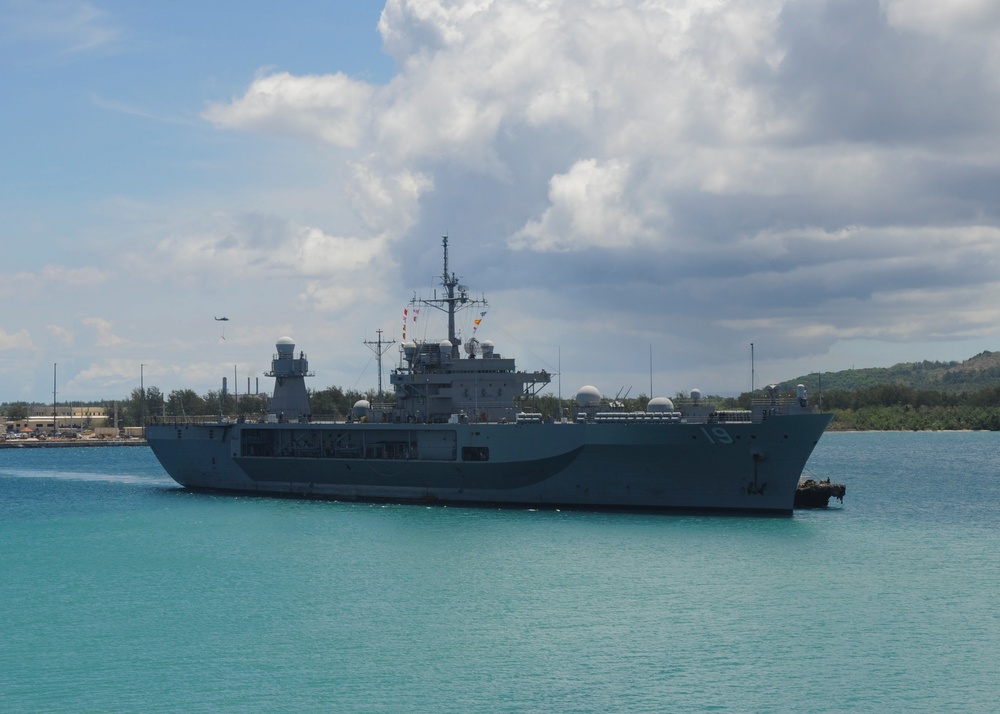 USS Blue Ridge Visits Guam