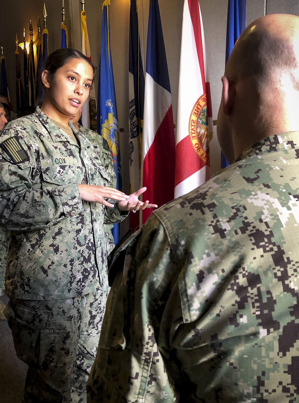 MCPON Visits Surface Warfare Medical Institute Sailors