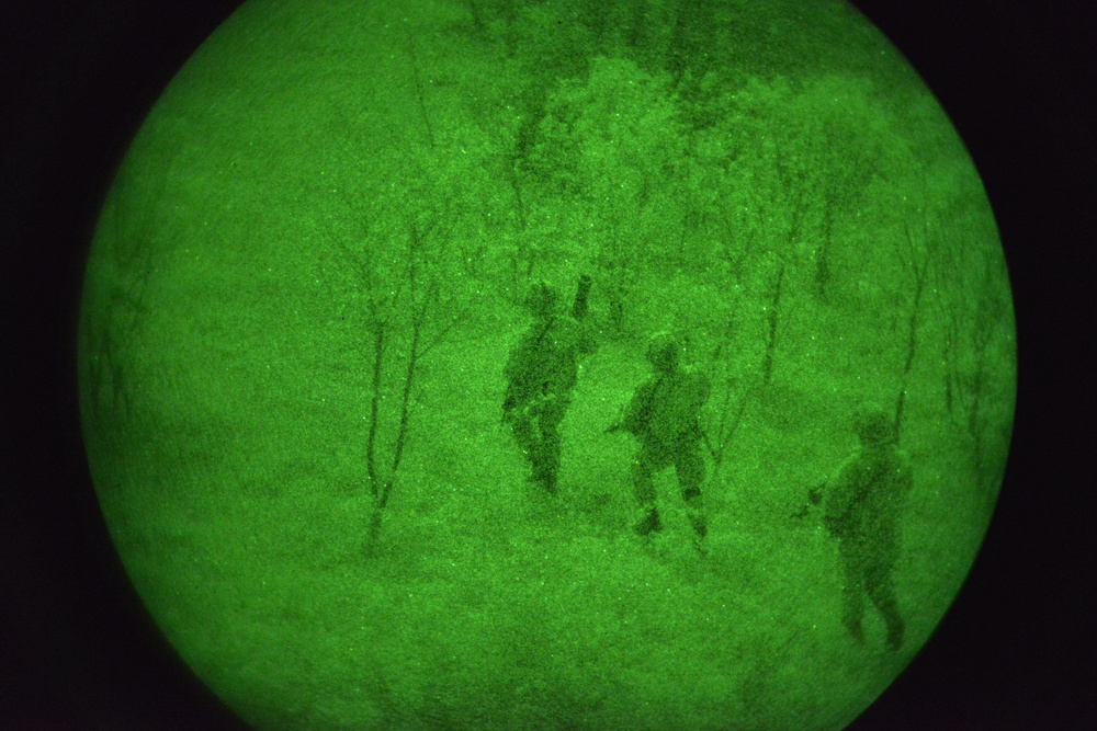 Immediate Response: night combat operation