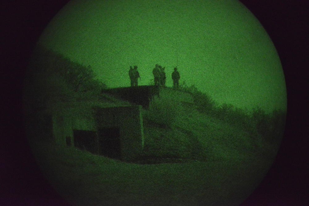 Immediate Response: night combat operation