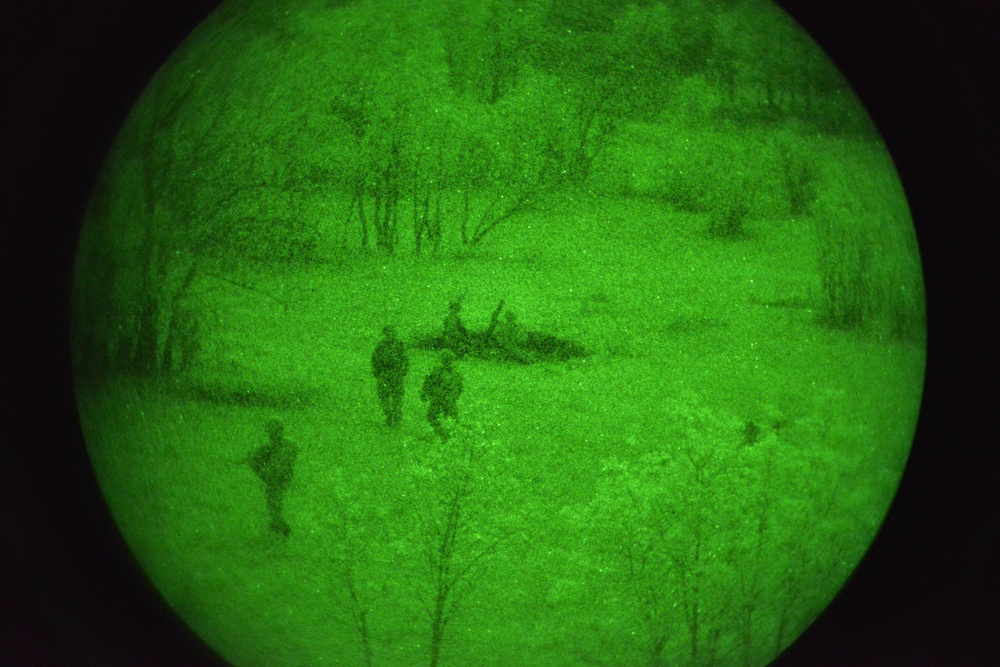 Immediate Response: night combat operation