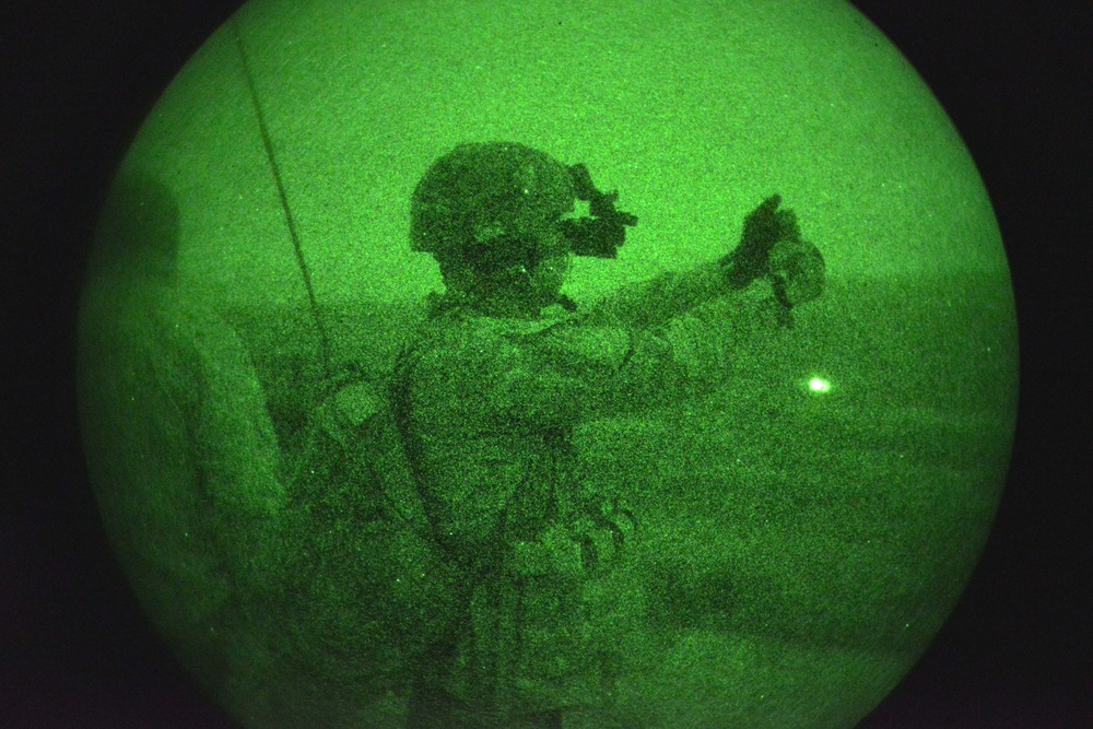 Immediate Response: night combat operation