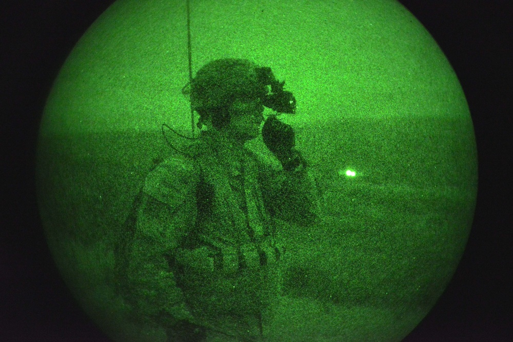 Immediate Response: night combat operation