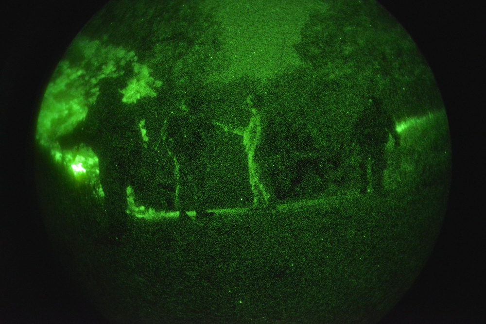 Immediate Response: night combat operation