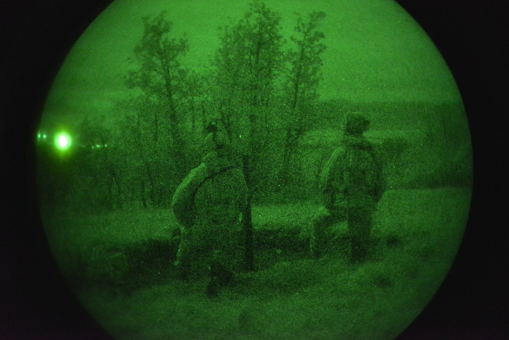 Immediate Response: night combat operation