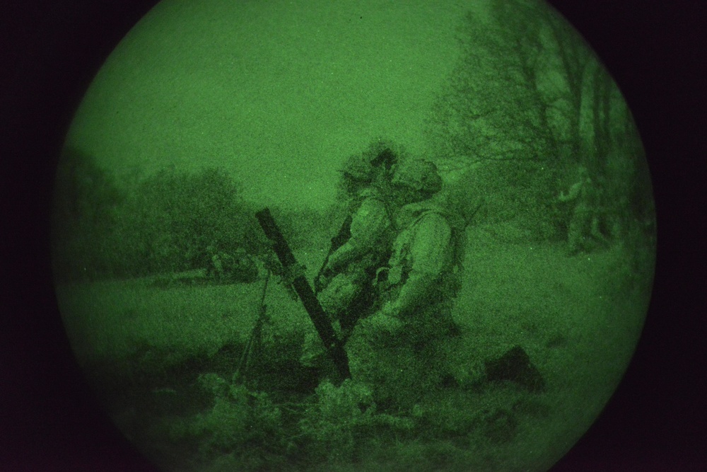 Immediate Response: night combat operation