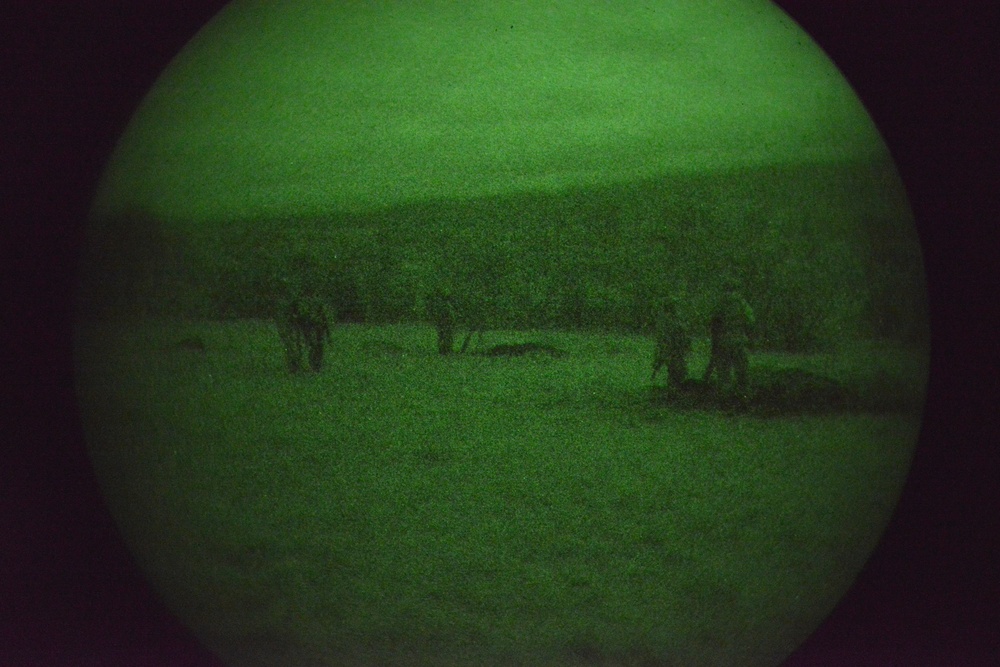 Immediate Response: night combat operation