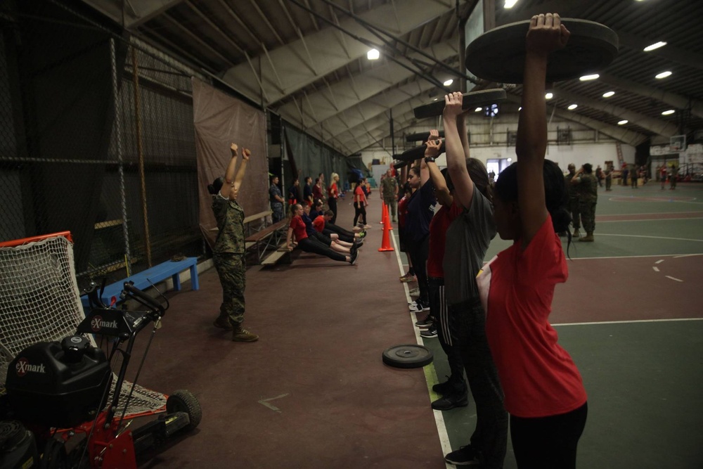 Recruiting Station Albany hosts annual female pool function