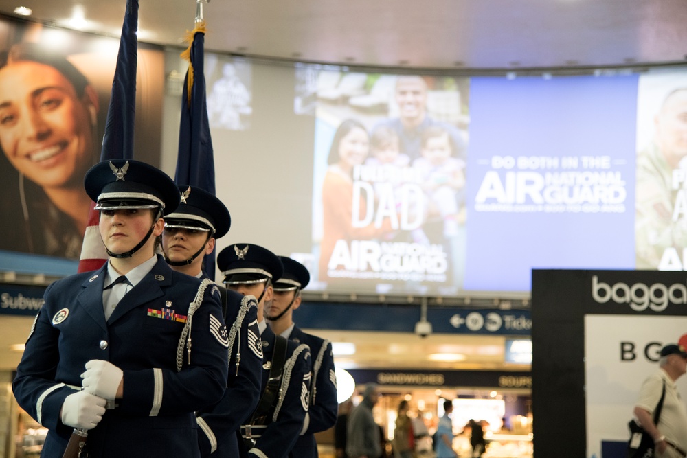 NY Air Guard takes over Penn Station